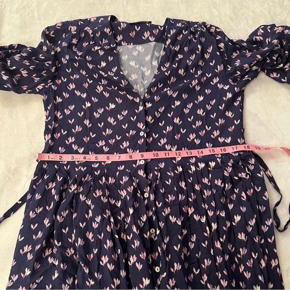 NWT HATCH Tori Dress in Ditsy Tulip Oversized Flowy - Picture 10 of 11